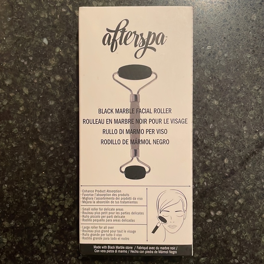 Afterspa Black Marble Facial Roller